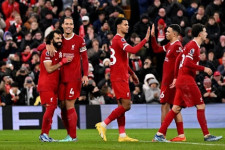 Liverpool kết thúc 2023 với thành tích dẫn đầu bảng xếp hạng Ngoại hạng Anh